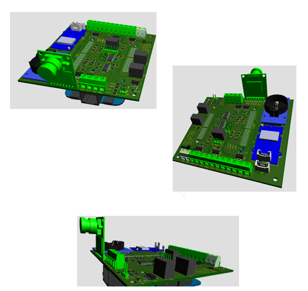 modèle 3D carte électronique des BTS CIEL ER
